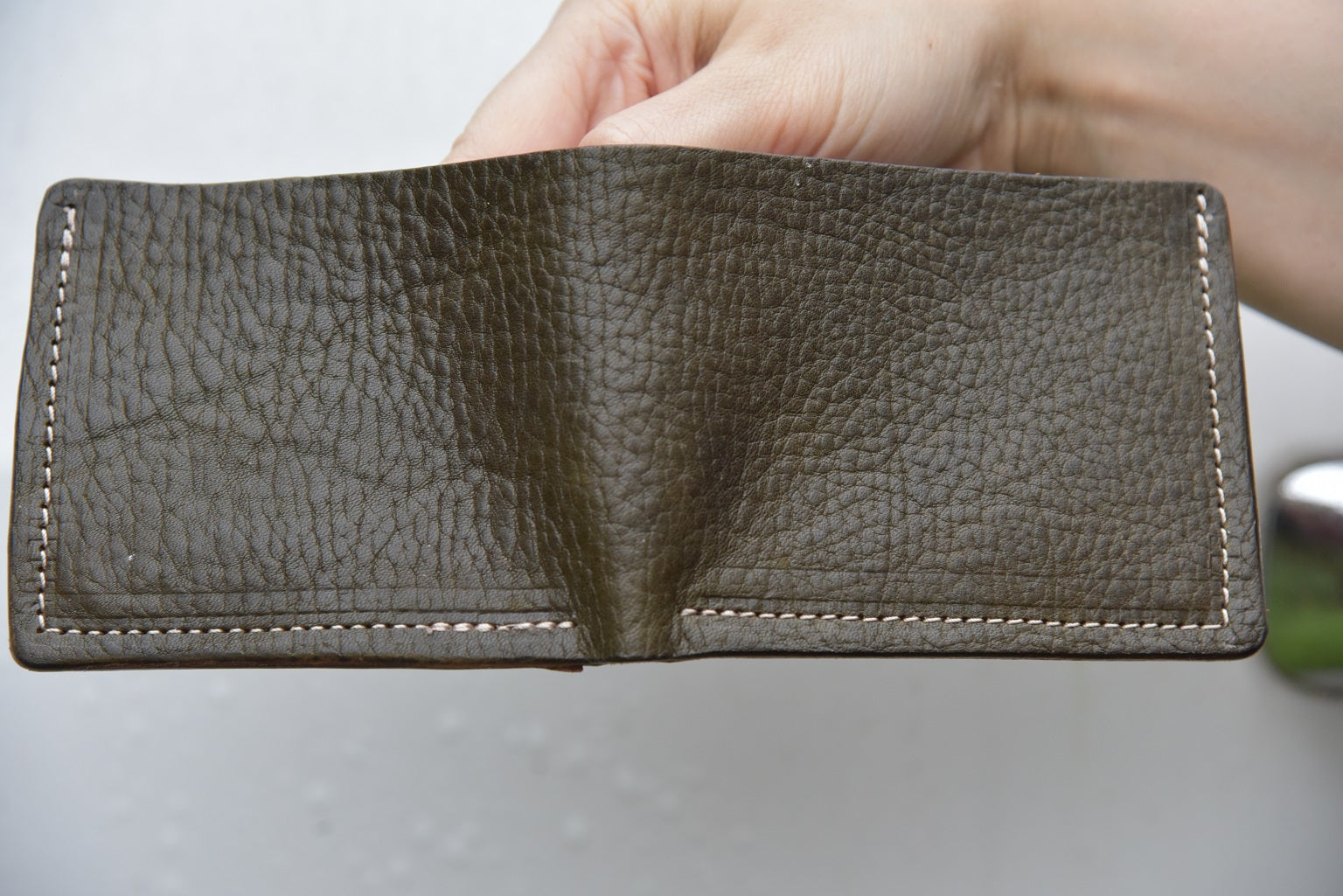 Special Olive Harness Brown Billfold