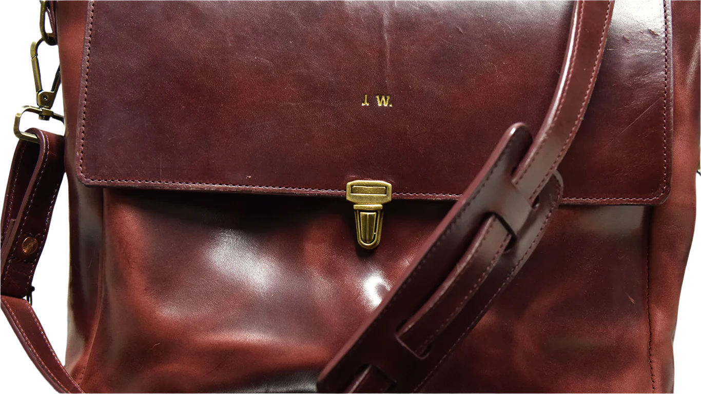 Handmade Leather Messenger Bag Satchel | Durable & Stylish Design